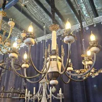 لوستر سنگی و برنزی جدید