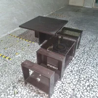 میز وسط و ۳ گل میز|مبلمان خانگی و میز عسلی|شیراز, شهرک آرین|دیوار