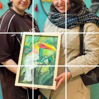 آموزش نقاشی home service|خدمات آموزشی|آمل, |دیوار