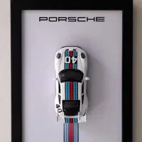 تابلو پورشه سه بعدی