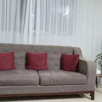 مبلمان نیم ست به همراه صندلی میزبان