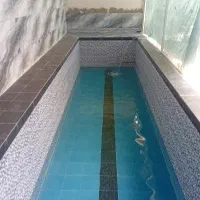 ویلا دوبلکس استخرشیشه ی سرپوشیده ابگرم دنج امن