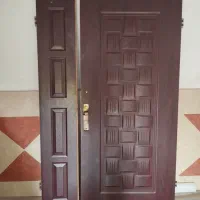درب چوبی(ورودی آپارتمانی)