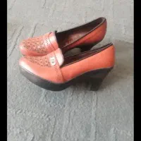 تعدادی کفش ونیم پوت زنانه نانوذرات ویترین بوده