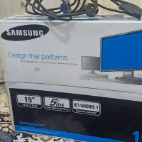 مانیتور سامسونگ ۱۹ اینچ همراه با کابل|قطعات و لوازم جانبی رایانه|اهواز, معین زاده|دیوار