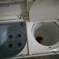 لباسشویی دوقلو پاکشوما کارکرده تمیز|ماشین لباسشویی و خشککن لباس|مشهد, گلبرگ|دیوار