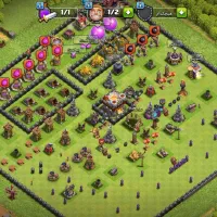 اکانت کلش آف کلنز با قبیله بزرگ|کنسول، بازی ویدئویی و آنلاین|صفادشت, |دیوار