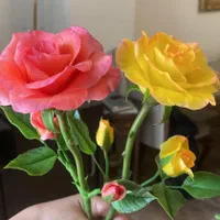 گل رز های قالبی (انعطافی )|گل مصنوعی|تهران, قنات‌کوثر|دیوار