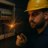 برقکار برق کار اتصالی برق عیب یابی قطعی برق