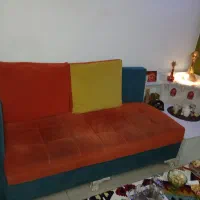 یک دست مبل راحتی ۹ نفره همراه کنسول ال