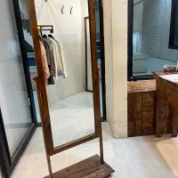 دو عدد آینه چوبی ایستاده|آینه|ایلام, |دیوار