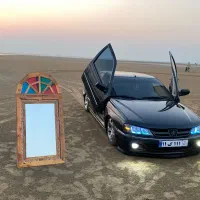 آینه چوبی سنتی دکوراتیو|آینه|دلوار, |دیوار