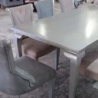 میز نهار خوری ۸ نفره|میز و صندلی غذاخوری|رشت, خمیران زاهدان|دیوار