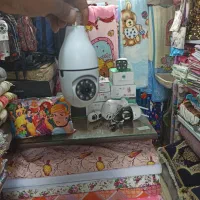 دوربین مداربسته وایفای دار لامپی چرخشی اسپدام بولت|دوربین مداربسته|کازرون, |دیوار