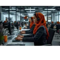 به یک بازاریاب خانم نیازمندیم