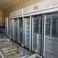 سردخانه فریزر چرخ گوشت صنعتی ویترینی قصابی