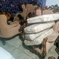 مبل سلطنتی 7 نفره|مبلمان خانگی و میز عسلی|چهاردانگه (تهران), |دیوار