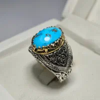 انگشتر فیروزه نیشابوری کد 1681 سجادی