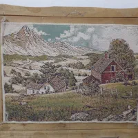 تابلو فرش|تابلو فرش|خرم‌آباد, |دیوار