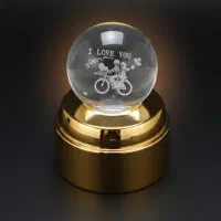 شبخواب شیشهای طرح کریستالی/نور ملایم و جذاب