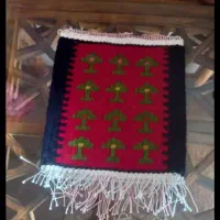 گلیم هر انداره با هر نخی بافته میشود|گلیم، جاجیم، گبه|قدس, شهرقدس|دیوار