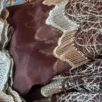 پرده حریر و والان مخمل|پرده، رانر، رومیزی|بروجن, |دیوار