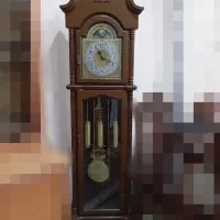 ساعت ایستاده چوبی