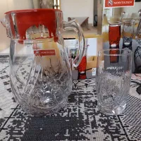 دو دست پارچ و لیوان