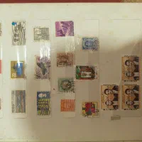 آلبوم کلکسیونی قدیمی تمبر