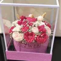 باکس گل شمعی