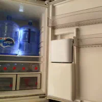 یخچال فریزر الکترو استیل کاملآ سالم و قیمت مناسب