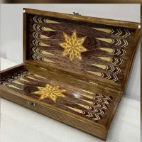 فروش ویژه تخته نرد شطرنج کلاف چوب روس در پنج طرح