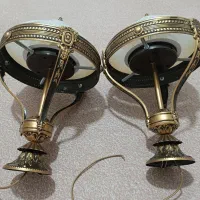 لوستر دو عدد جفت|لوستر و چراغ آویز|اصفهان, دشتستان|دیوار