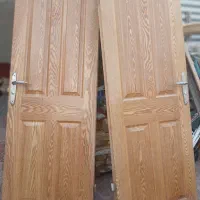 درب سرویس و حمام چوبی