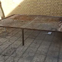 تخت فلزی 6 پایه