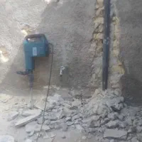 پیکورزنی وتخلیه نخاله ب بیرون حیاط