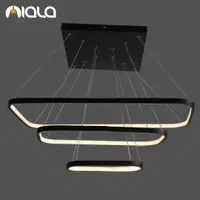 لوستر/مدرن ریموت دار مدل مستطیل کدL5011 برند نیالا