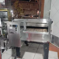 فر ریلی پیتزا دهنه 50موتور بغل در حد نو