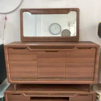 ست میز و آینه کنسول مدل رادیویی