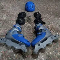 اسکیت به همراه لوازم