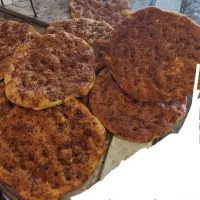 با سلام پخت نان به صورت دست موزی|خوردنی و آشامیدنی|بروجن, |دیوار