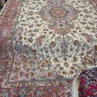 یک جفت فرش دستبافت 24متری چهل رج نقشه سالاری نو