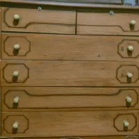 فروش دراور/کمدچه چوبی شش کشوی نوستالژیک