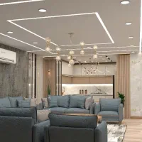 اجرای کناف ،کاغذدیواری،لمینت ،آینه دکوراتیو