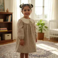 پیراهن دخترانه پینترستی به قیمت عمده