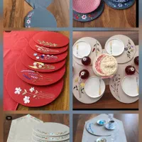 گلدوزی .هنر دست|صنایع دستی و سایر لوازم تزئینی|بندر دیر, |دیوار