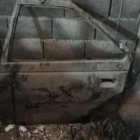 درب عقب پژو سمت چپ و فنر پژو
