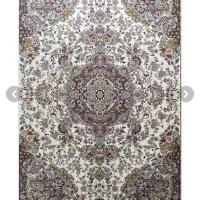 فرش ۹متری دوجفت طرح خطیبی کشمیر