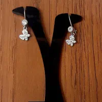 انواع گوشواره نقره دخترانه