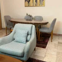 مبل راحتی سفارشی همراه با شش عدد صندلی نهارخوری|مبلمان خانگی و میز عسلی|تهران, مجیدیه|دیوار